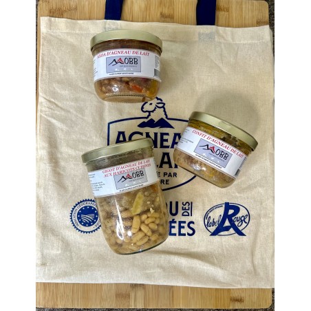 La trilogie de bocaux gourmands